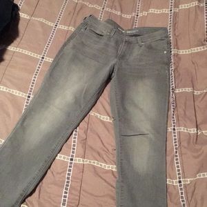 Old Navy Gray curvy jeans!